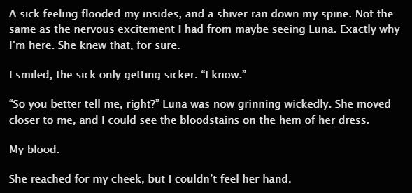 An excerpt from &quot;Luna&quot;, an original short story